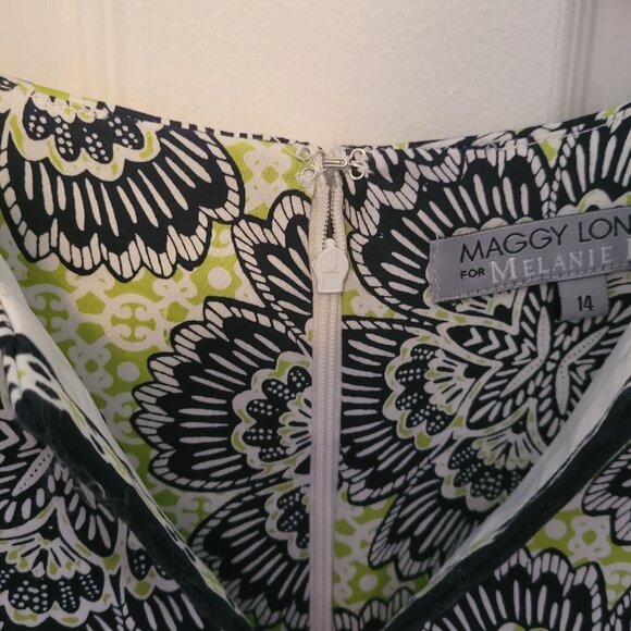 🌿 Maggie London Paisley Dress - Size 14 🌿 - Picture 2 of 3